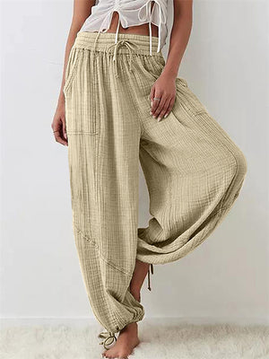 Women's Summer Yoga Sports Oversized Lantern Pants