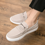 Male Fashionable Tassel Round Toe Flats for Party