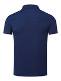 Men's Simple Solid Color Short Sleeve Polo Shirt