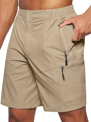 Men's Anti-Theft Zip Pocket Hardwearing Cargo Shorts