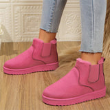 Women's Winter Casual Anti-Skip Warm Plush Snow Boots