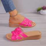 Popular Open Toe Flat Slippers for Women