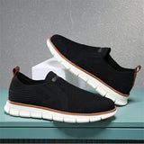 Lazy Slip-On Breathable Mesh Soft Sole Sneakers for Men