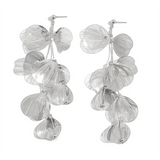 Lady Eucalyptus Apple Gum Leaf Pendant Earrings