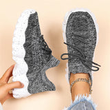 Women's Breathable Non-slip Knitted Mesh Shoes