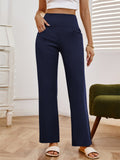 Female Comfy High-rise Casual Sports Yoga Trouser