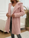 Women's Wool-Like Texture Comfortable Hooded Coat