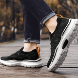 Men's Spring Summer Leisure Platform Knit Sneakers