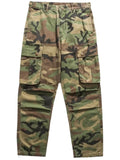 Men's Oversized Camouflage Tactical Pants with Patch Pocket