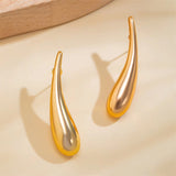 Drop-Shaped Simple Elegant Earrings for Lady