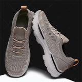 Men's Spring Summer Leisure Platform Knit Sneakers