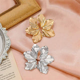 Three Petals Elegant Party Stud Earrings for Lady