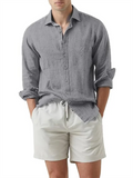 Comfort Turn Down Collar Beach Shirts for Men