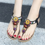 Women's Non-slip Wearable Bohemian-style Flip-flops Sandals