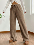 Cute Fluffy Cozy Super Warn Autumn Trousers for Women