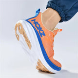 Men's Contrast Color Letter Print Running Luminous Sneakers