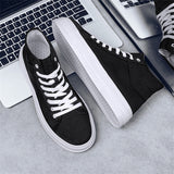 Classic Popular High Top Lace Up Canvas Sneakers