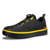 Men's Casual Walking Contrast Color Soft Sole Golf Shoes