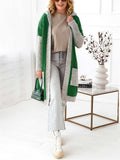 "Be Nice & Be Cool" Contrast Color Cashmere Swearters for Women