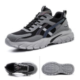 Men's Steel Toe Skidproof Wear-Resisting Safety Sneakers