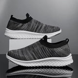 Summer Knitting Running Training Sneakers for Men