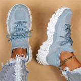 Women's Breathable Non-slip Knitted Mesh Shoes