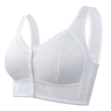 Comfort Front Closure Breathable Seamless Wireless Bra for Seniors