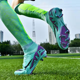 Men's Outdoor Grass Training Non-Slip Football Boots with Nail