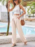 Women's Temperament Fashion Solid Color Dress Pants