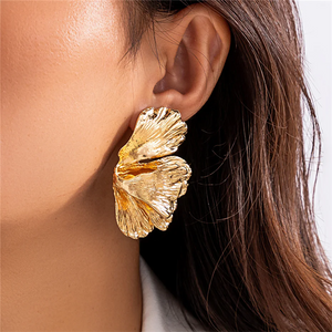 Petal Shaped Fashion Statement Earrings for Women