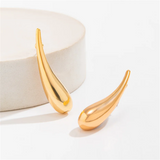 Drop-Shaped Simple Elegant Earrings for Lady