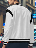 Men's Super Cool Stand Collar Single-Breasted Baseball Jacket