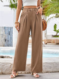 Women's Temperament Fashion Solid Color Dress Pants