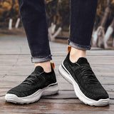 Men's Spring Summer Leisure Platform Knit Sneakers