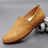 Men's Casual Lightweight Rubber Sole Stitching Flats