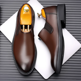 Business Slip-On Leather Dress Shoes for Men