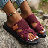 Comfort Open Toe Mesh Orthopedic Slide Sandals for Women