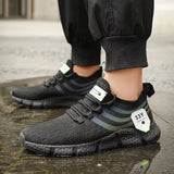 Cozy Ultra Light Lace Up Mesh Sneakers for Men