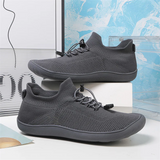 Male Ultrasoft Knitted Fabric Lace-up Sneakers