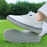 Men's Casual Walking Contrast Color Soft Sole Golf Shoes