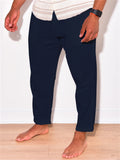 Men's Lightweight Breathable Cotton Linen Casual Pants