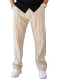 Men's Korean Solid Color Loose Casual Pants