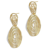 Irregular Circle Exaggerated Statement Earrings for Women