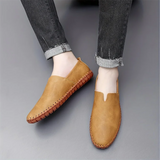 Men's Casual Lightweight Rubber Sole Stitching Flats