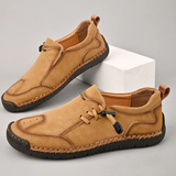 Modish Hand-sewn Soft Leather Flats for Men