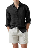 Comfort Turn Down Collar Beach Shirts for Men