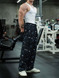 Men's Hip-Hop Digital Printed Loose Fitness Ugly Pants