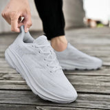 Men's Skidproof Soft Sole Sharp Contrast Color Basketball Sneakers