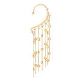 Fashionable Shotting Star Tassel Clip Earring for Women