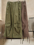 Women's Vintage Chic Multi-Pocket Durable Cargo Pants